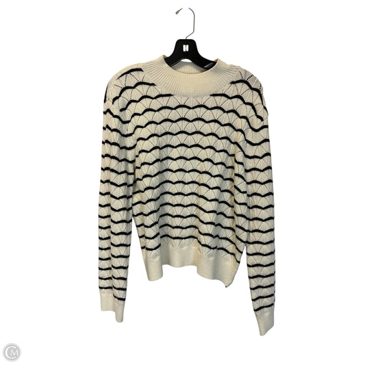 Sweater By Cyrus Knits In Striped Pattern, Size: Xl