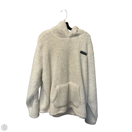 Sweatshirt Hoodie By Crown And Ivy In White, Size: Xl