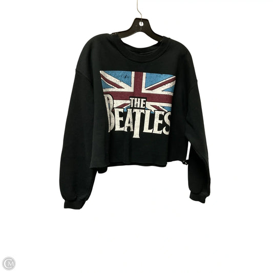 Sweatshirt Crewneck By Clothes Mentor In Black, Size: L