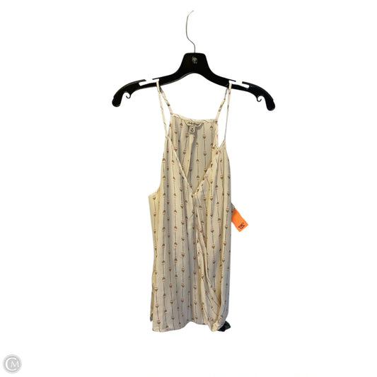 Top Sleeveless By Lucky Brand In Cream, Size: M