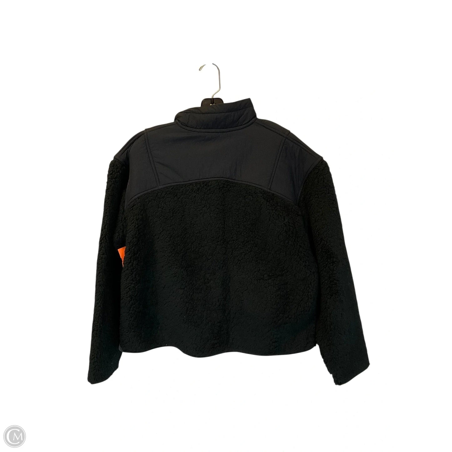 Jacket Faux Fur & Sherpa By Natural Reflections In Black, Size: M