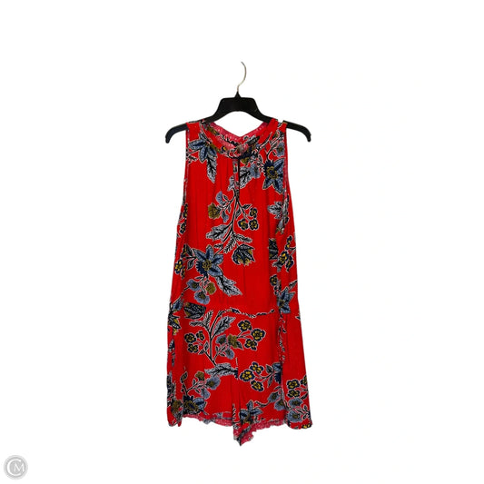 Dress Casual Short By Loft In Red, Size: Xxl