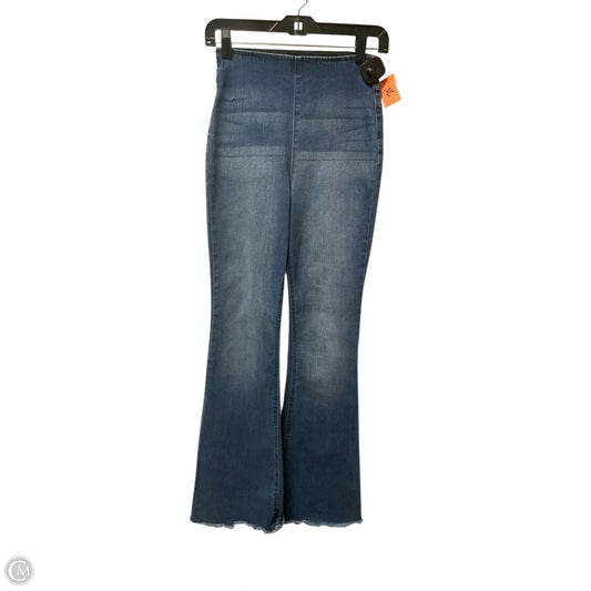Jeans Flared By Knox Rose In Blue Denim, Size: Xs