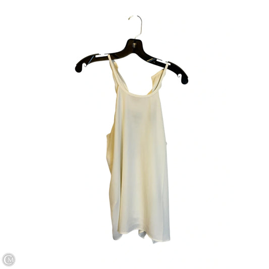 Top Sleeveless By Loft In Cream, Size: S