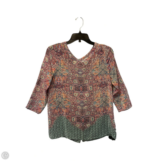 Top Long Sleeve By Maeve In Multi-colored, Size: S