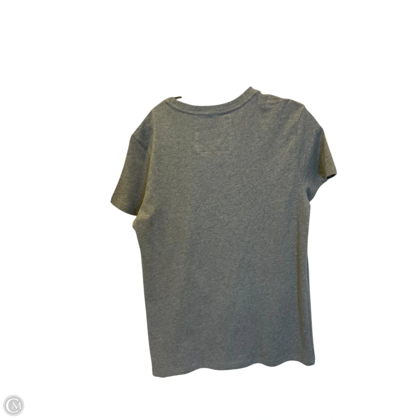 Top Short Sleeve By Clothes Mentor In Grey, Size: S
