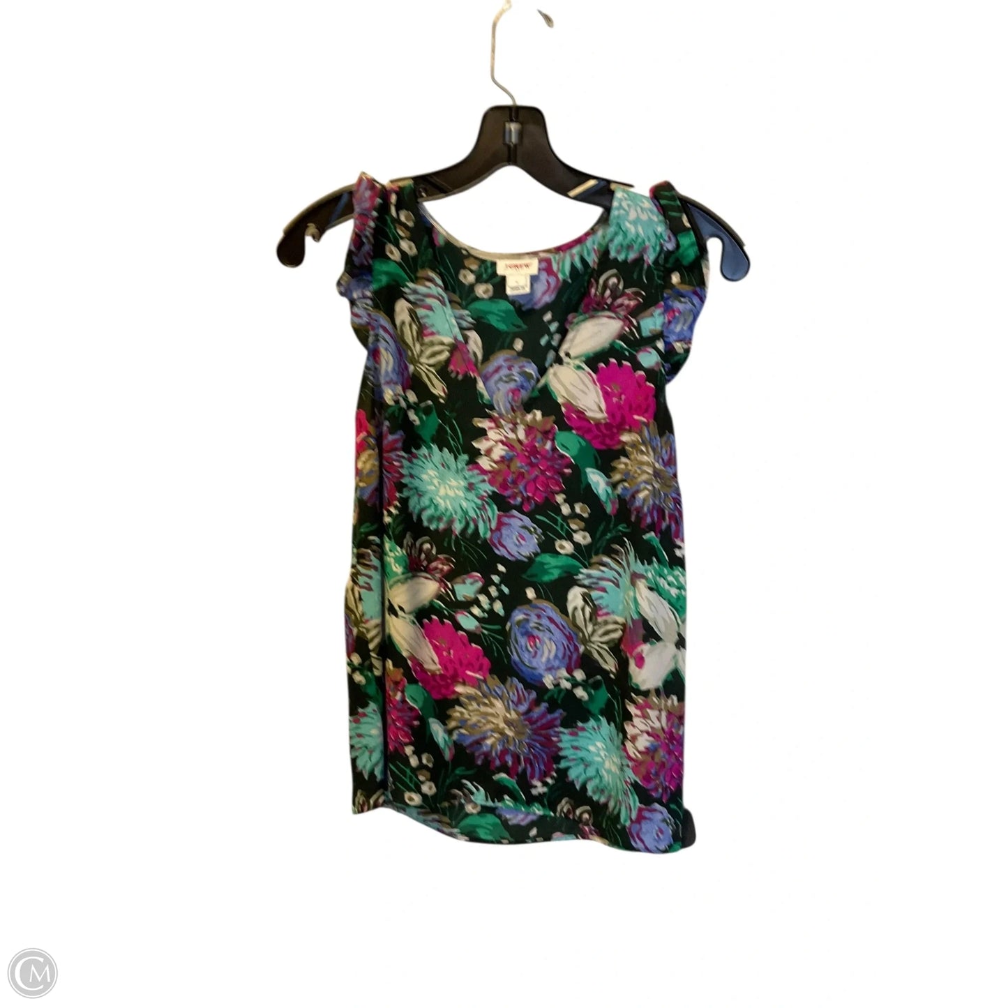 Top Sleeveless By J. Crew In Floral Print, Size: 2