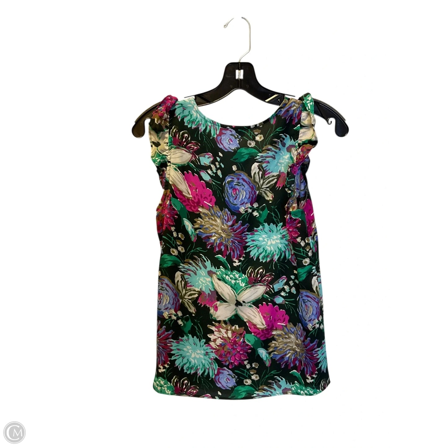 Top Sleeveless By J. Crew In Floral Print, Size: 2