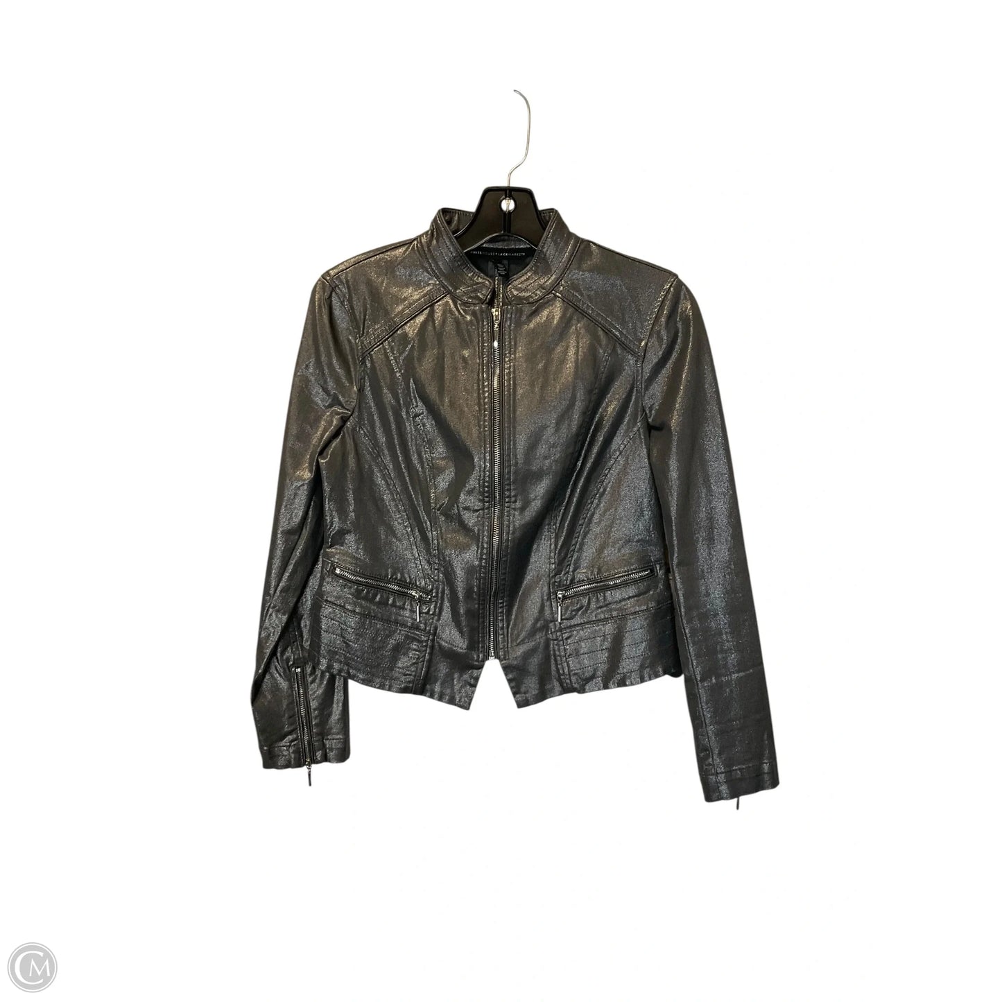 Jacket Other By White House Black Market In Silver, Size: 6