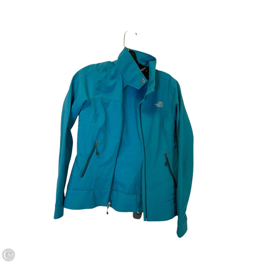 Athletic Jacket By The North Face In Blue, Size: S