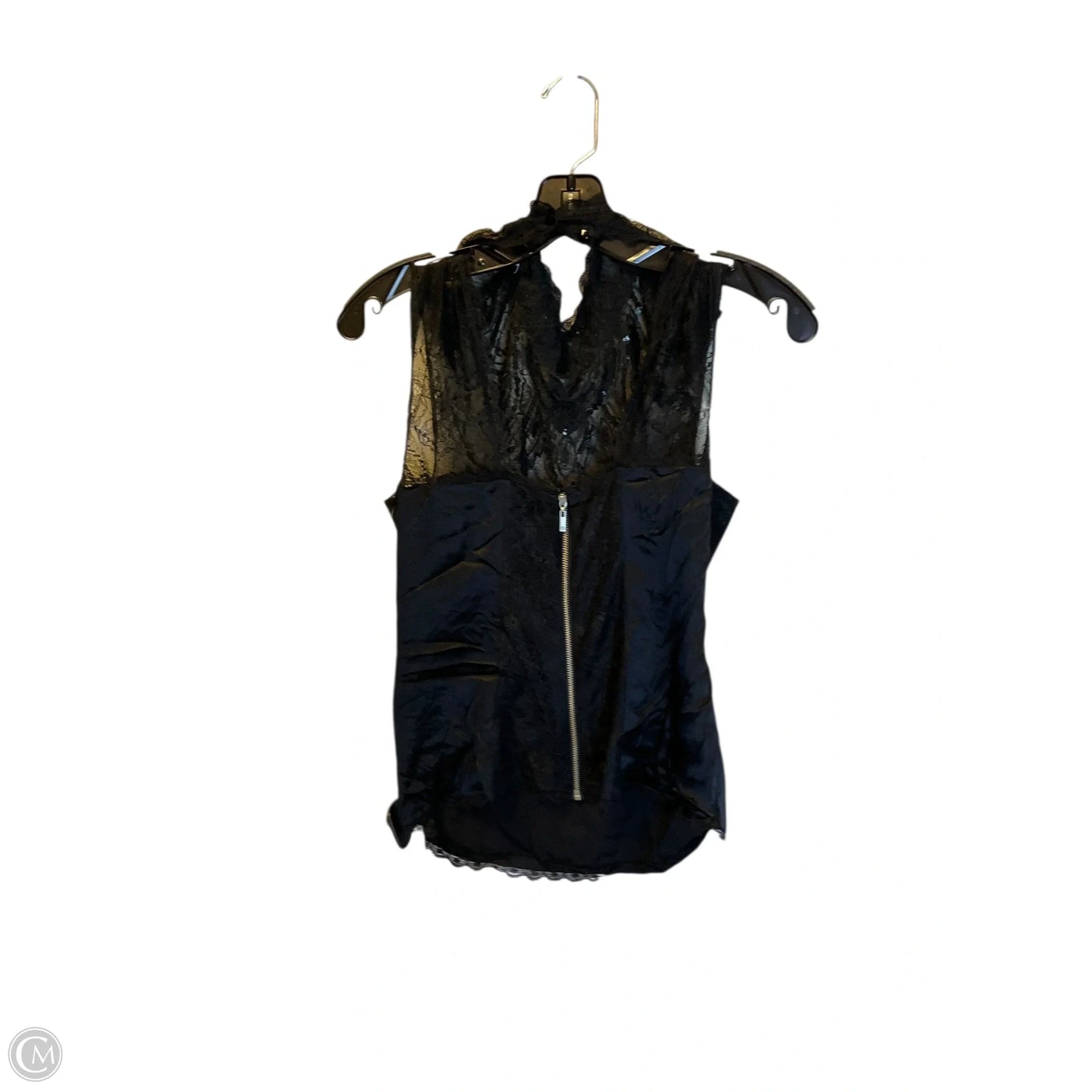 Top Sleeveless By Bebe In Black, Size: M