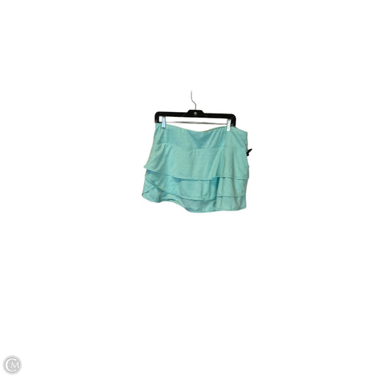 Athletic Skort By Athleta In Blue, Size: Xl