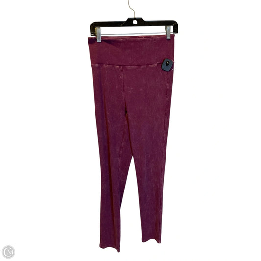 Athletic Leggings By Splendid In Red, Size: Xl