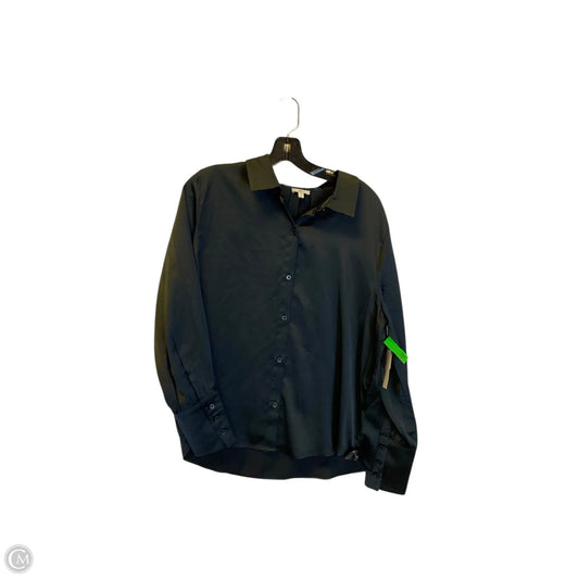Top Long Sleeve By Joie In Black, Size: L