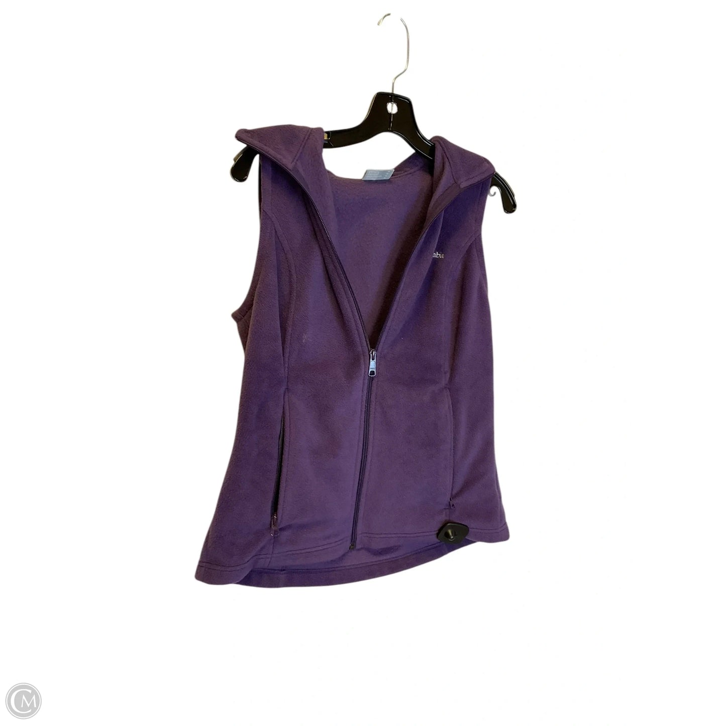 Vest Faux Fur & Sherpa By Columbia In Purple, Size: M