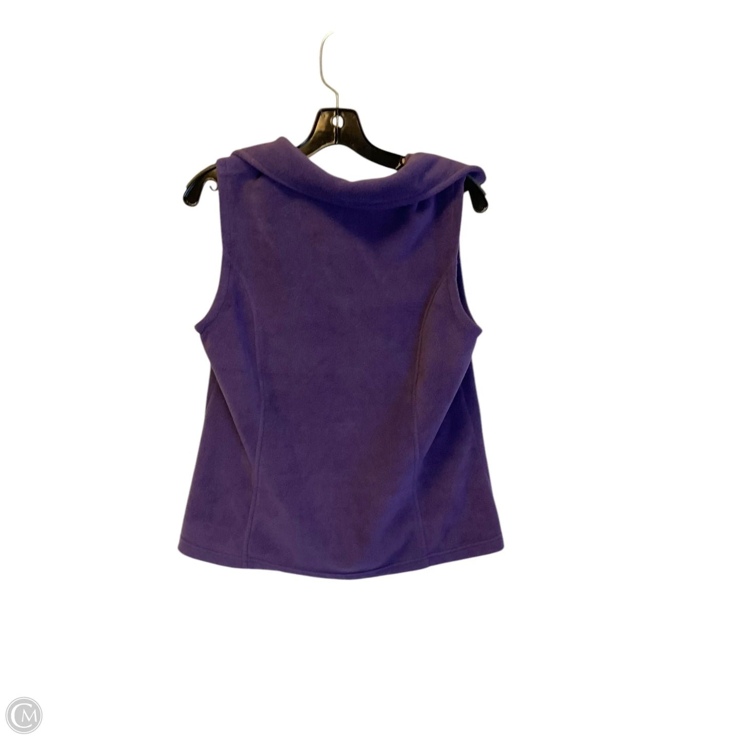 Vest Faux Fur & Sherpa By Columbia In Purple, Size: M