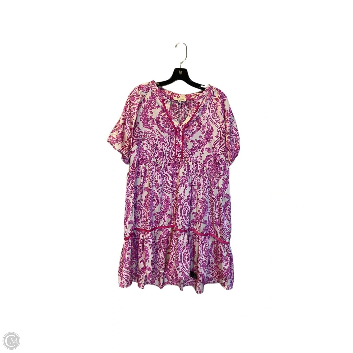 Dress Casual Short By Umgee In Pink, Size: Xl