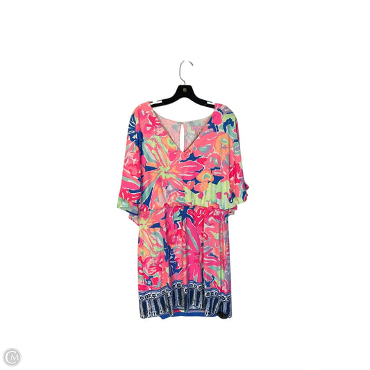 Dress Designer By Lilly Pulitzer In Multi-colored, Size: L