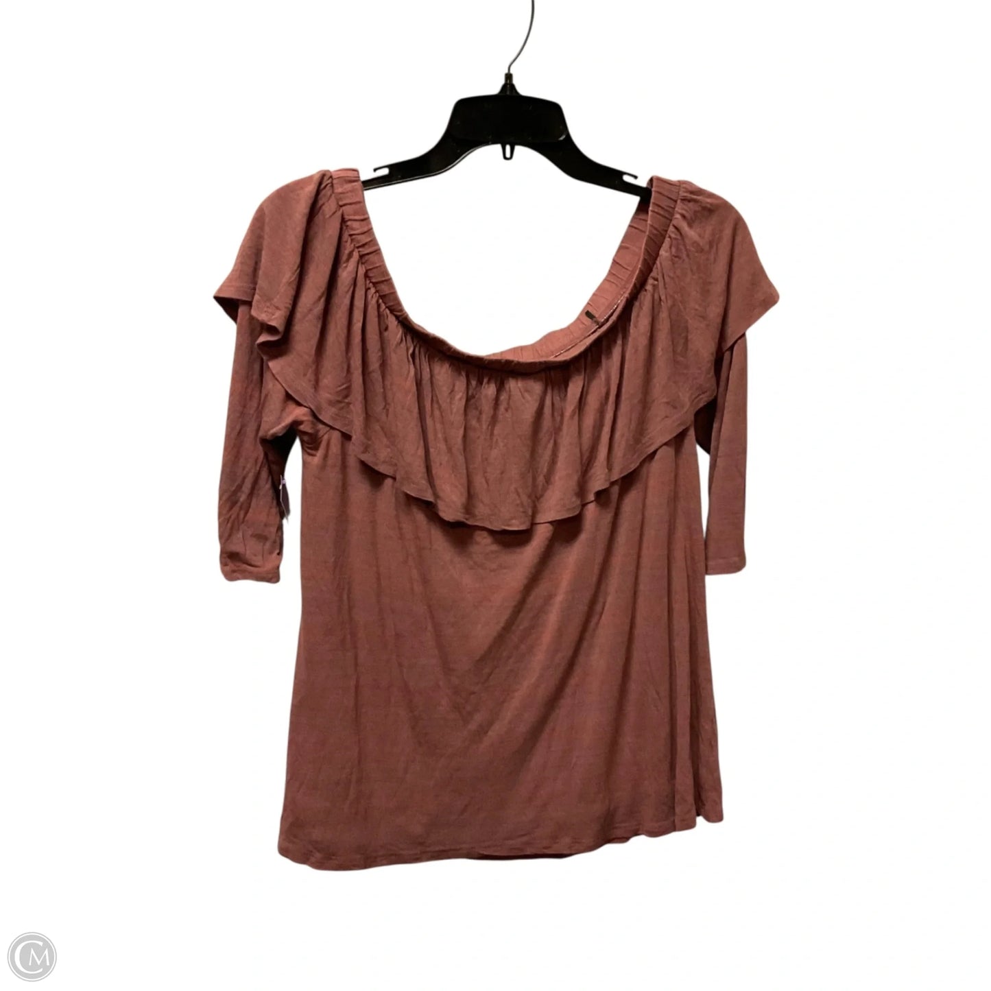 Top Short Sleeve By Dolan Left Coast In Red, Size: L