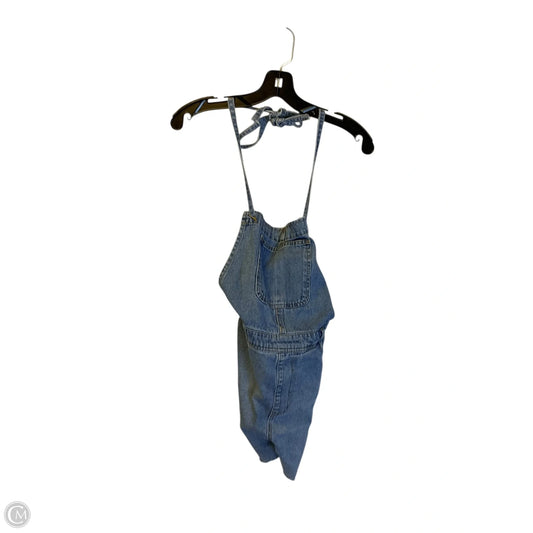 Romper By Forever 21 In Blue Denim, Size: 4