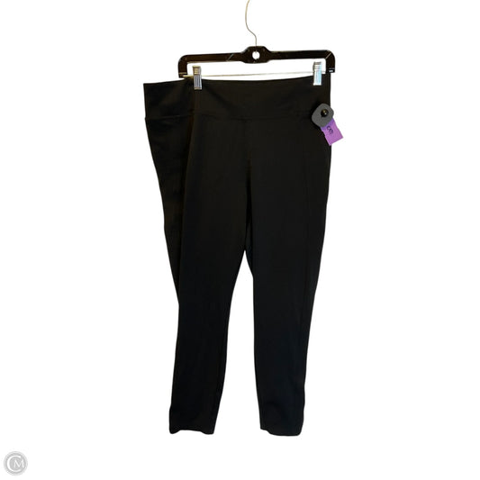 Athletic Leggings By Athleta In Black, Size: Xl