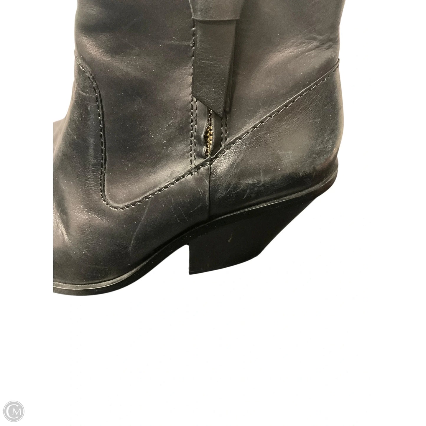 Boots Ankle Heels By Cmb In Black, Size: 9.5