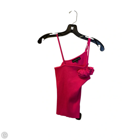 Top Sleeveless By Almost Famous In Pink, Size: S