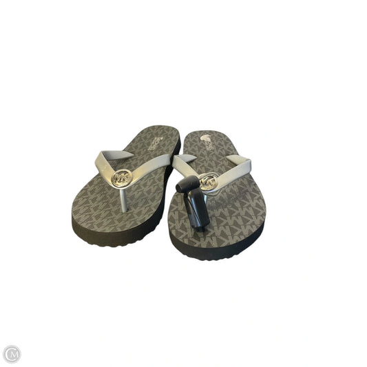 Sandals Designer By Michael Kors In Black, Size: 6