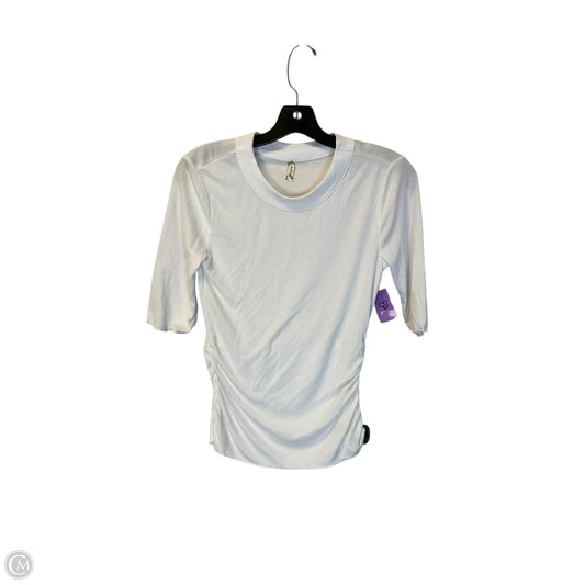 Top 3/4 Sleeve By Free People In White, Size: M