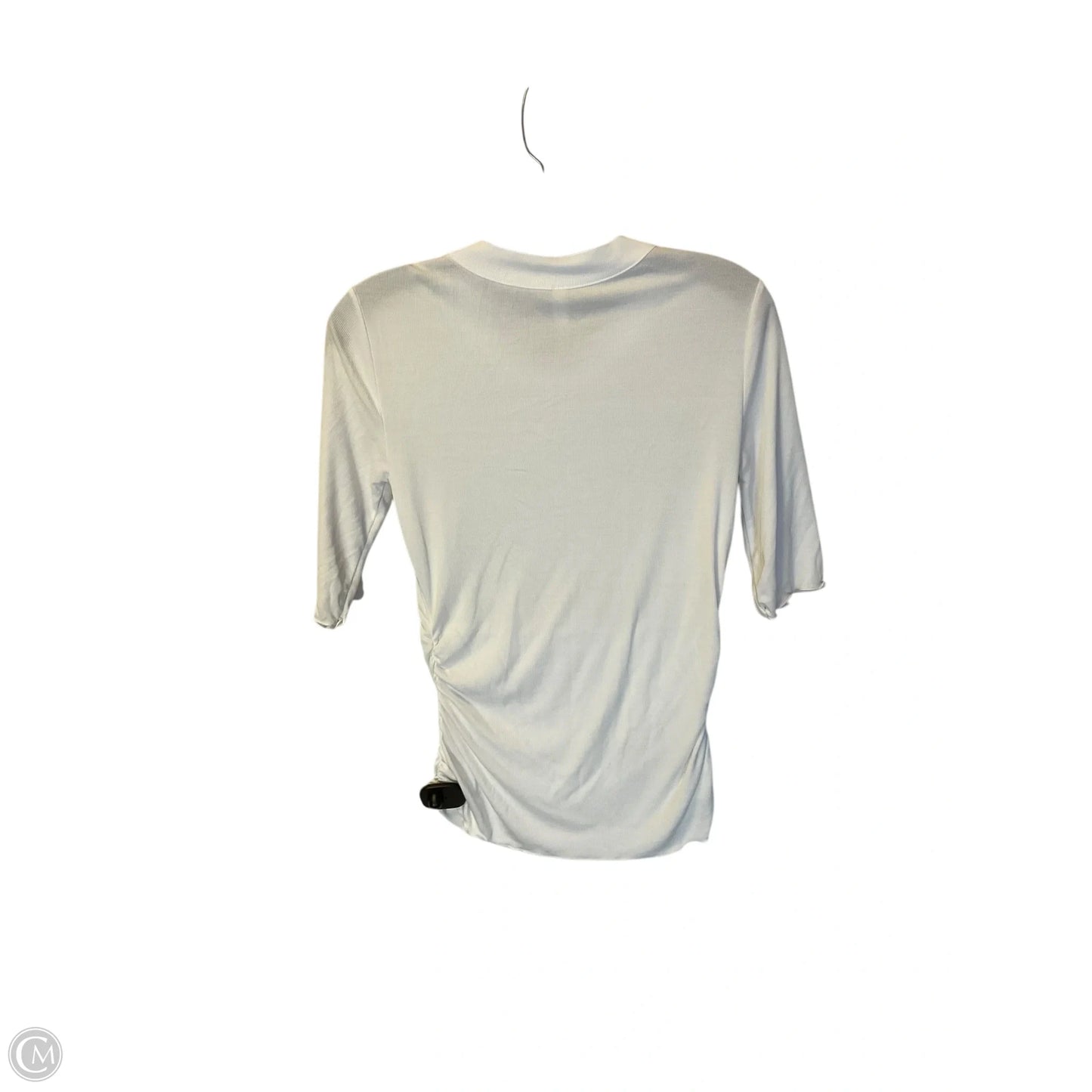 Top 3/4 Sleeve By Free People In White, Size: M