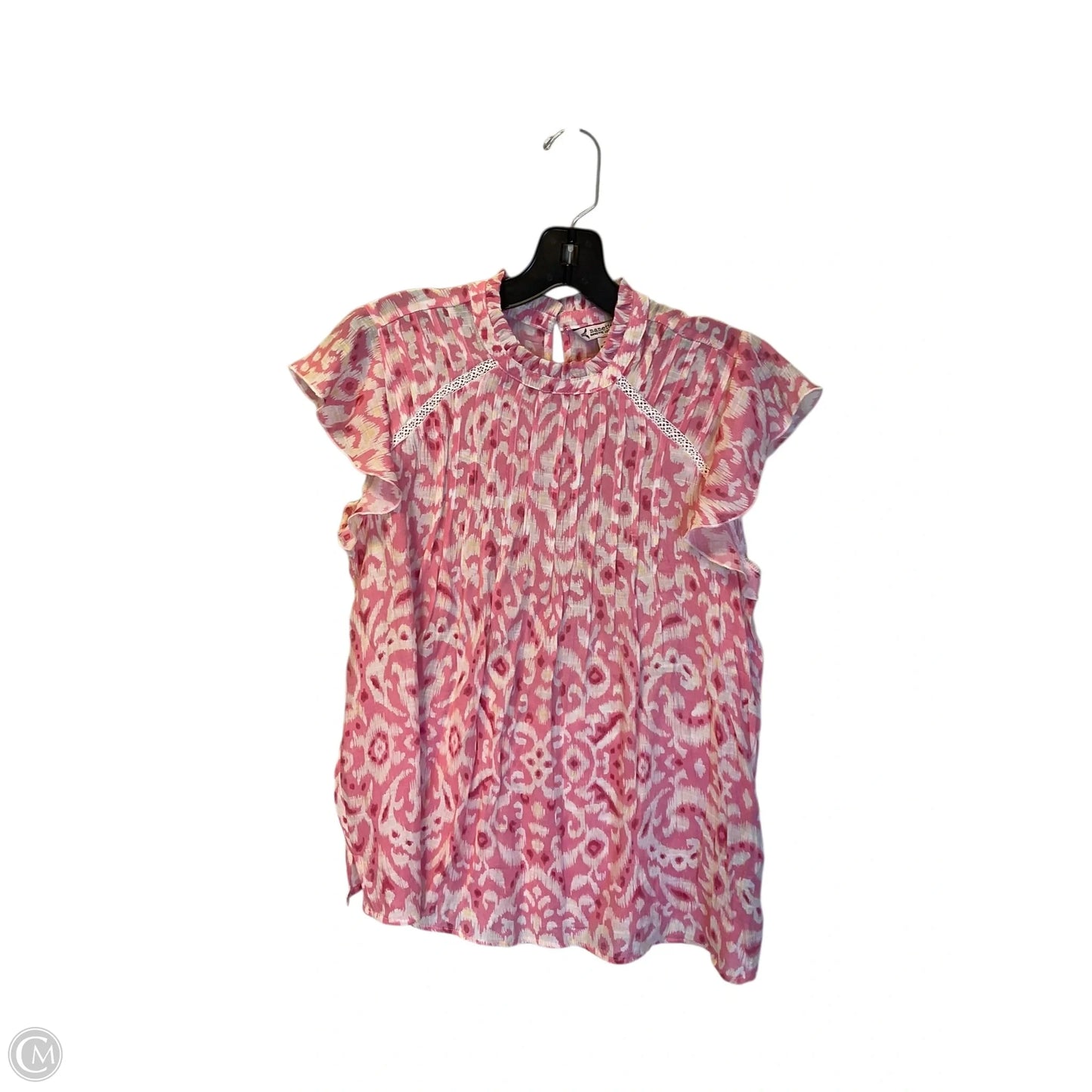 Top Short Sleeve By Nanette By Nanette Lepore In Pink, Size: S