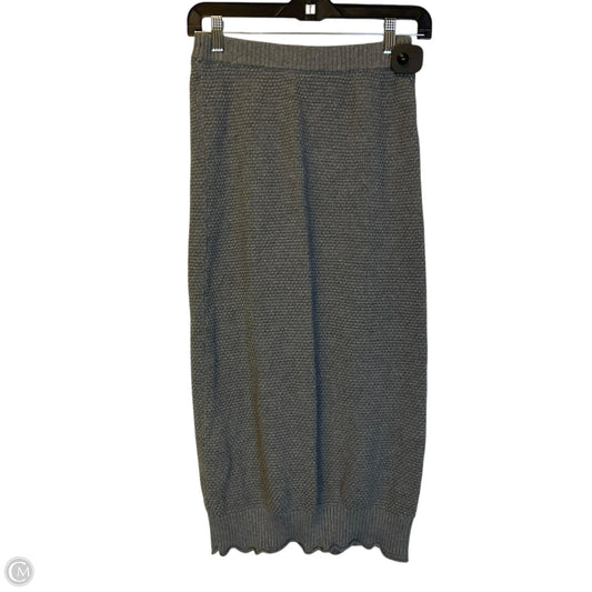 Skirt Maxi By Free People In Grey, Size: Xs