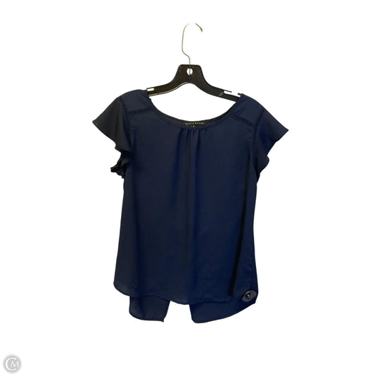 Top Sleeveless By Haute Monde In Navy, Size: M