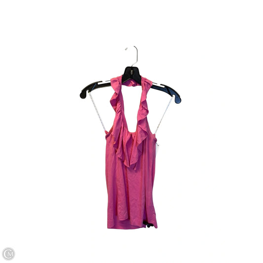 Top Sleeveless Designer By Lilly Pulitzer In Pink, Size: M