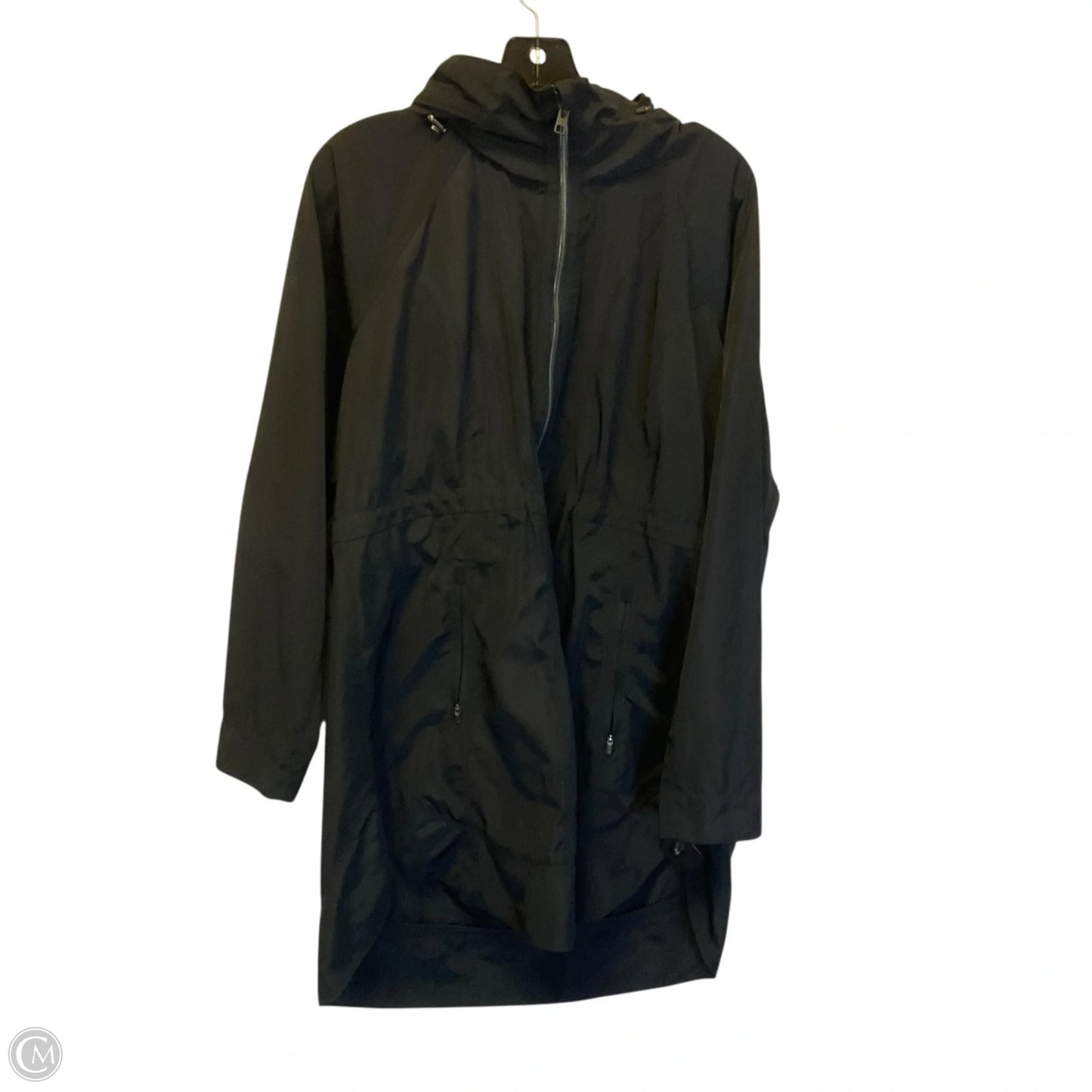 Athletic Jacket By Athleta In Black, Size: L