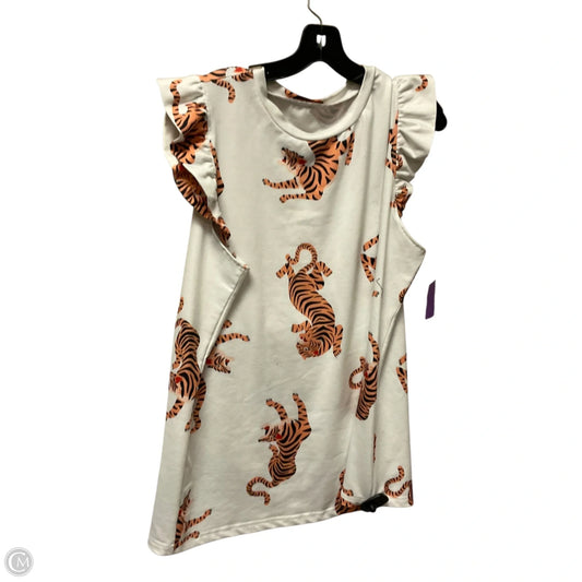 Top Sleeveless By Clothes Mentor In White, Size: S