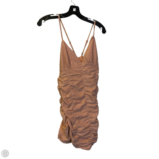 Dress Casual Short By Wild Fable In Peach, Size: S