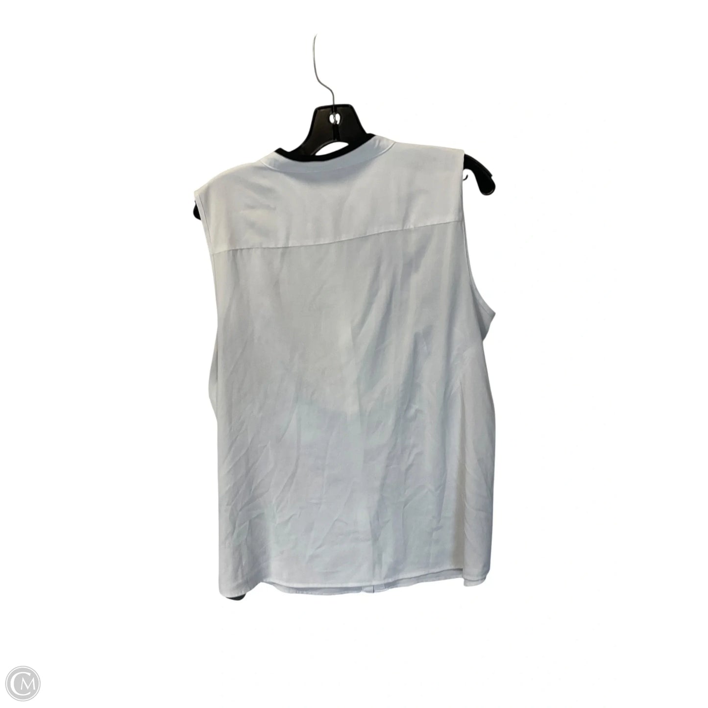 Top Sleeveless By Calvin Klein In White, Size: Xl