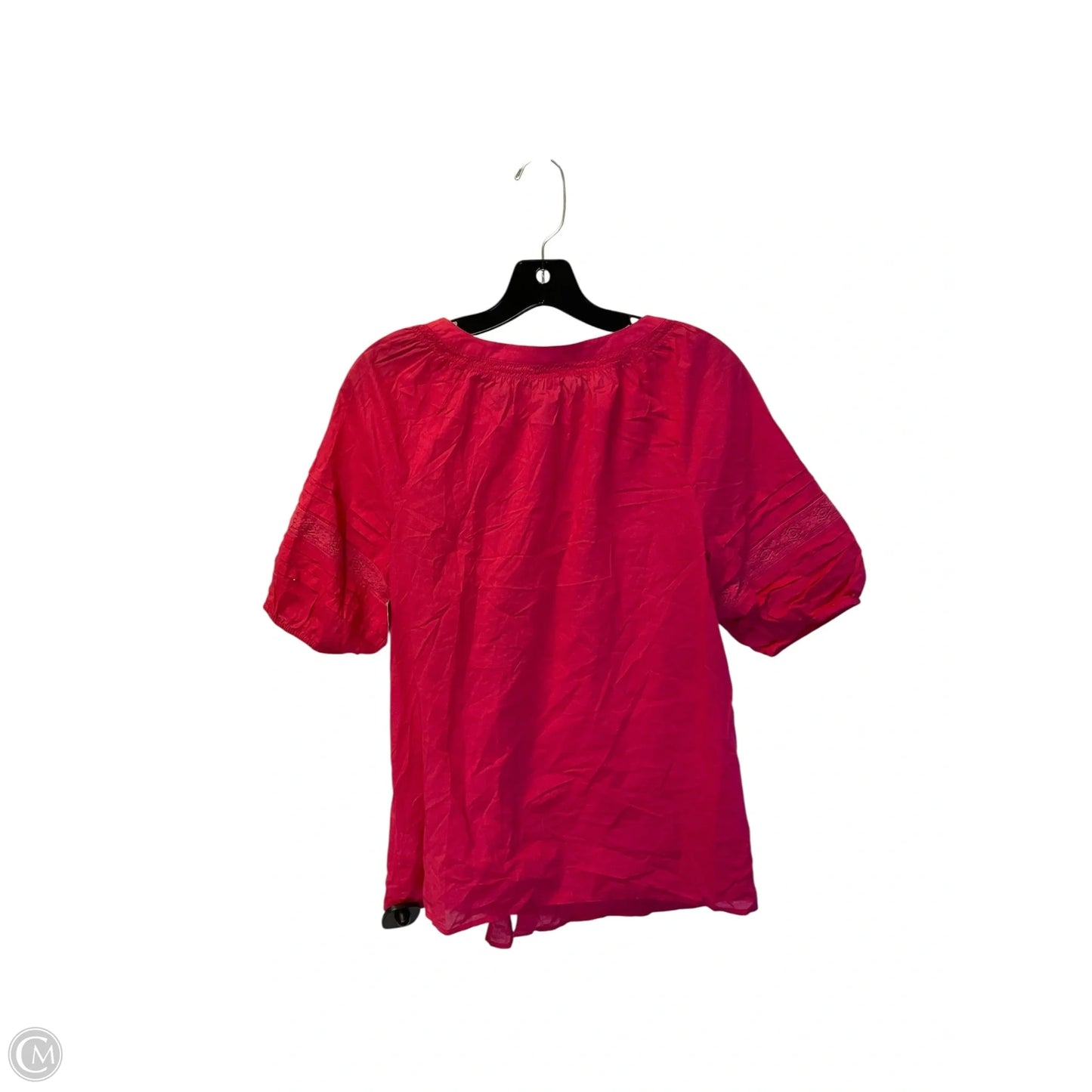 Top Short Sleeve By Talbots In Pink, Size: S