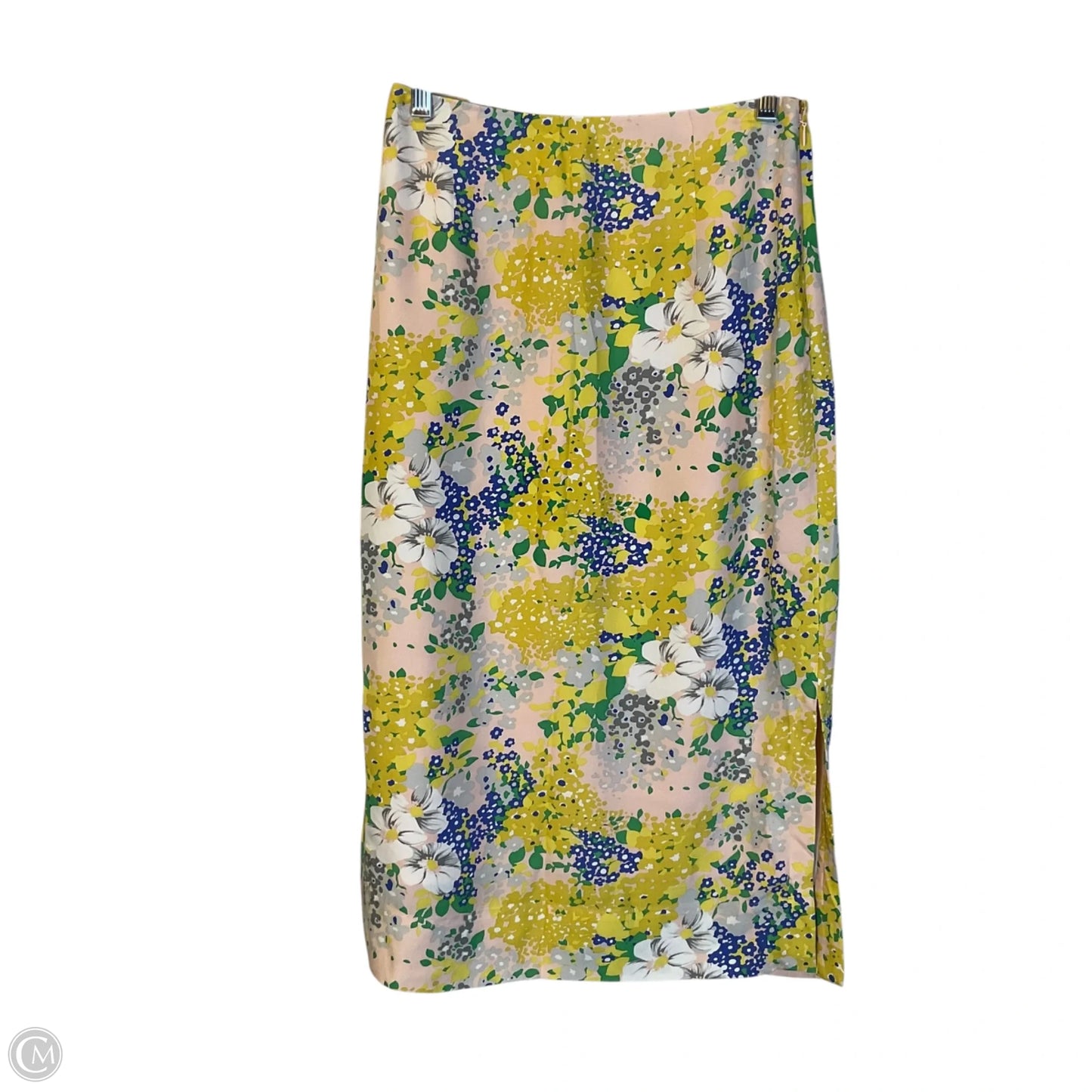 Skirt Midi By J. Crew In Floral Print, Size: 0