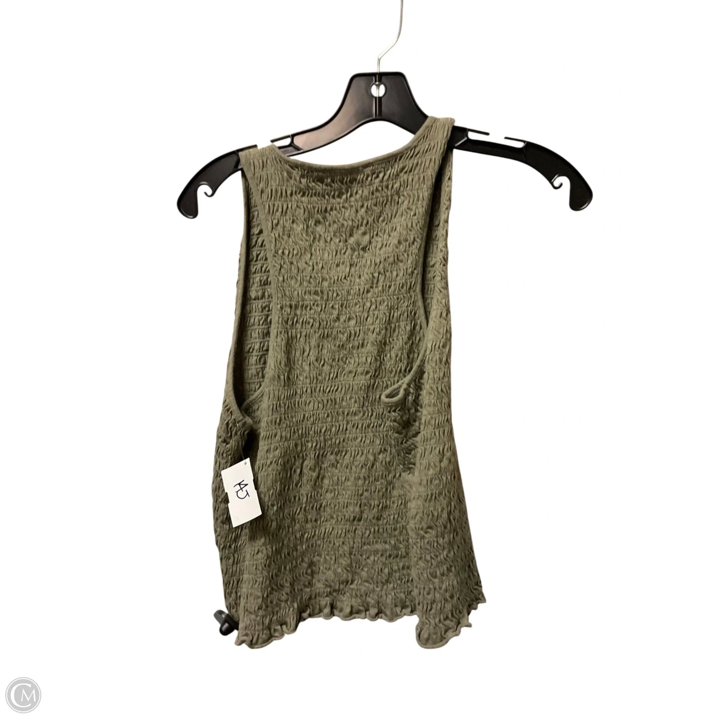 Top Sleeveless Basic By American Eagle In Green, Size: Xl
