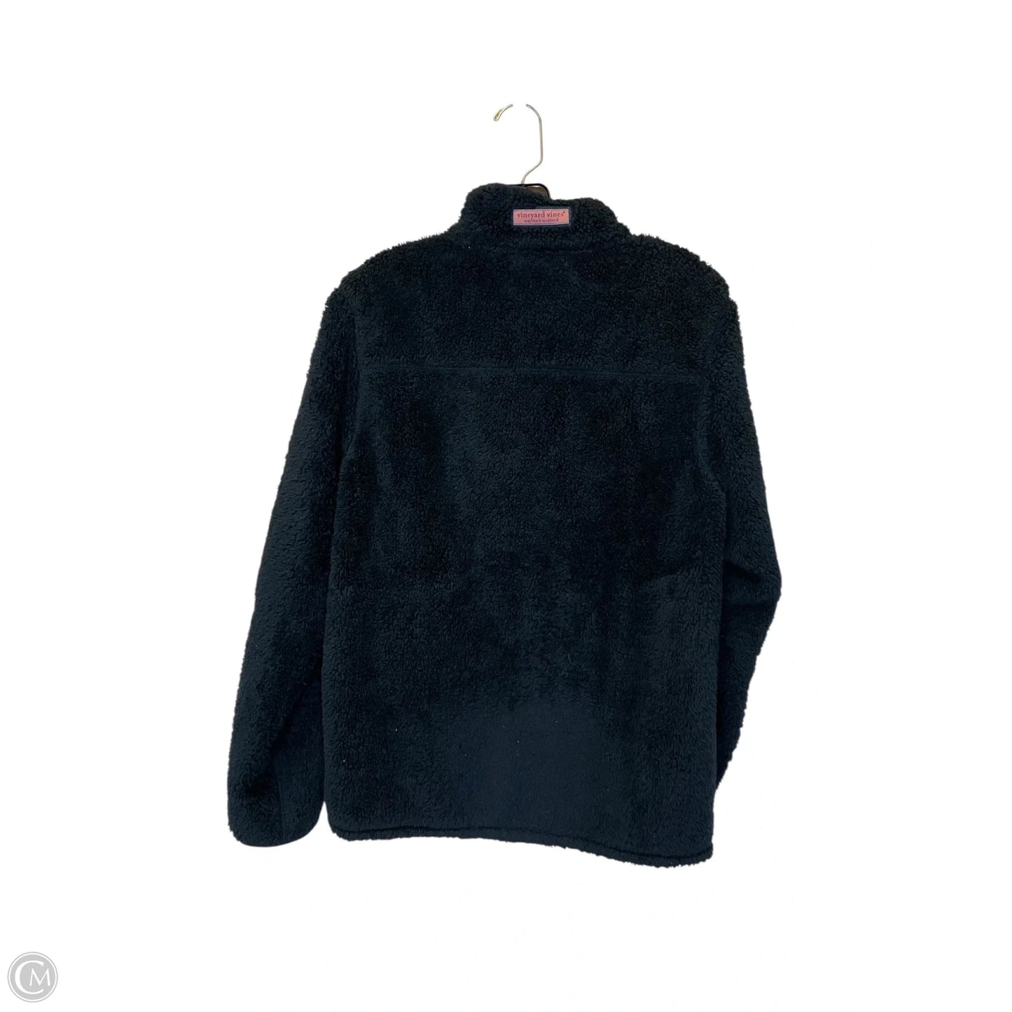 Jacket Faux Fur & Sherpa By Vineyard Vines In Navy, Size: S