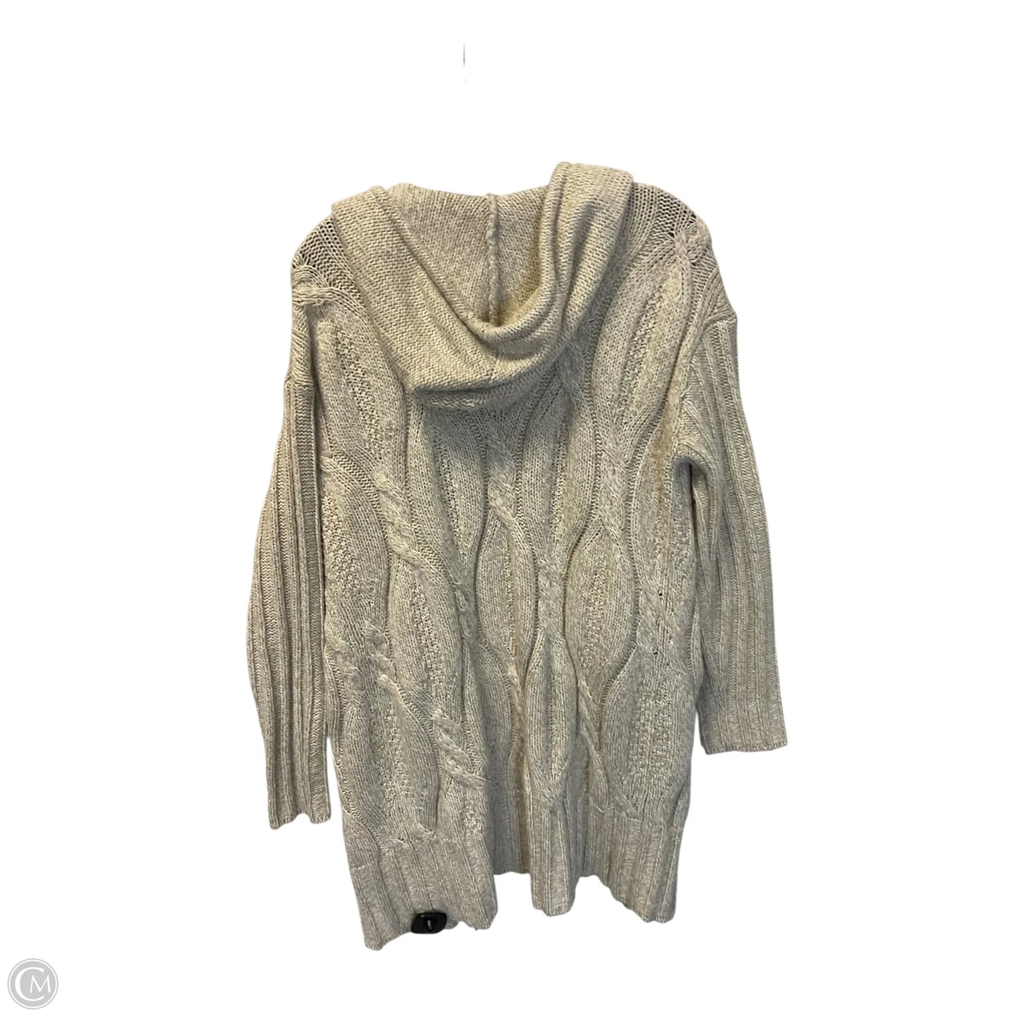 Sweater Cardigan By J. Jill In Cream, Size: S