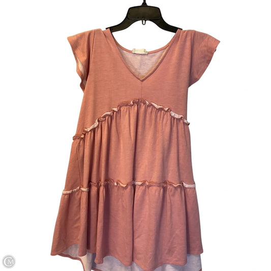 Top Short Sleeve Basic By Altard State In Peach, Size: Xs