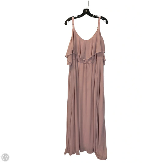 Dress Party Long By Torrid In Pink, Size: 20