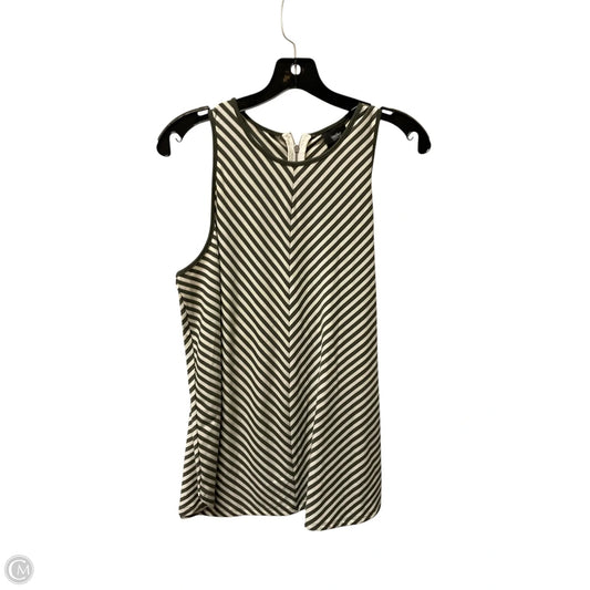 Top Sleeveless Basic By Mossimo In Striped Pattern, Size: L