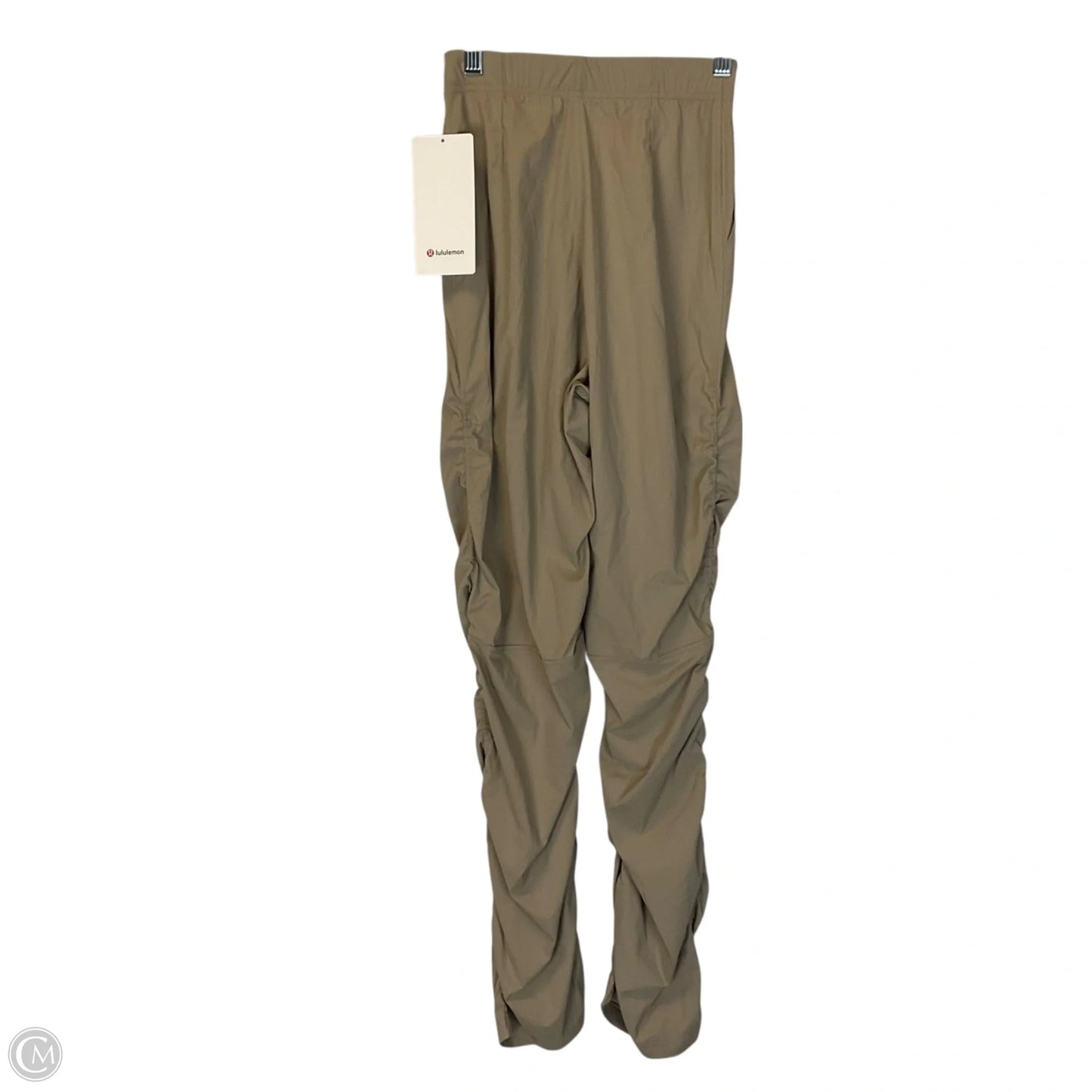 Athletic Leggings By Lululemon In Tan, Size: Xxs