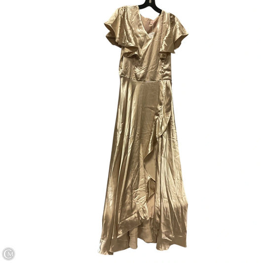 Dress Party Long By Cmc In Gold, Size: 6