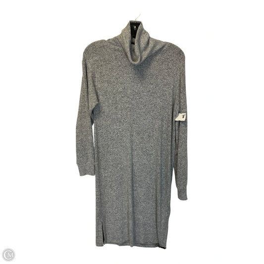 Dress Casual Midi By Cmb In Grey, Size: Xs