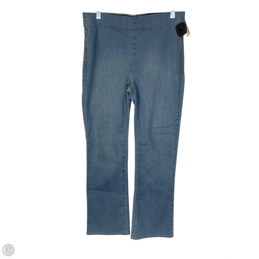 Jeans Flared By Not Your Daughters Jeans In Blue Denim, Size: M